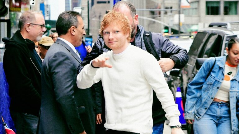 Ed Sheeran menace Brooklyn