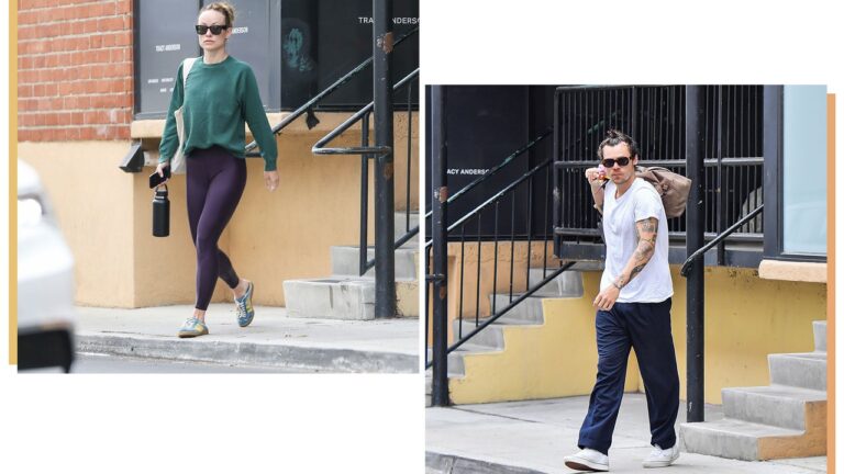 Panique!  Au Barre Studio : Harry Styles et Olivia Wilde se voient presque à la salle de sport, puis ne le font plus