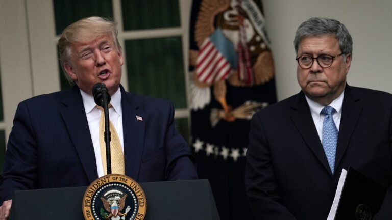 Bill Barr entraîne Trump en enfer : il « savait bien qu&rsquo;il avait perdu les élections »