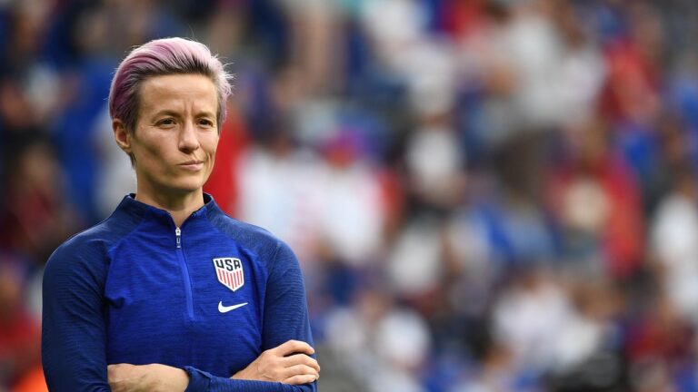 Donald Trump, dont on dit qu&rsquo;il triche régulièrement au golf, se moque de Megan Rapinoe à propos de sa défaite en Coupe du monde