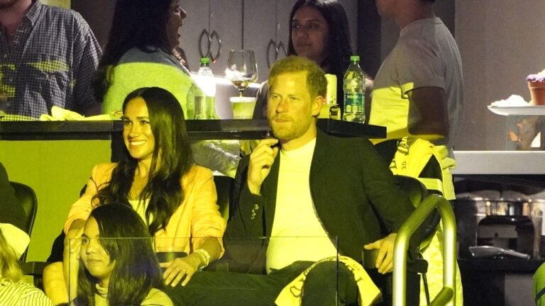 Le prince Harry et Megan Markle au spectacle de Beyoncé à Los Angeles
