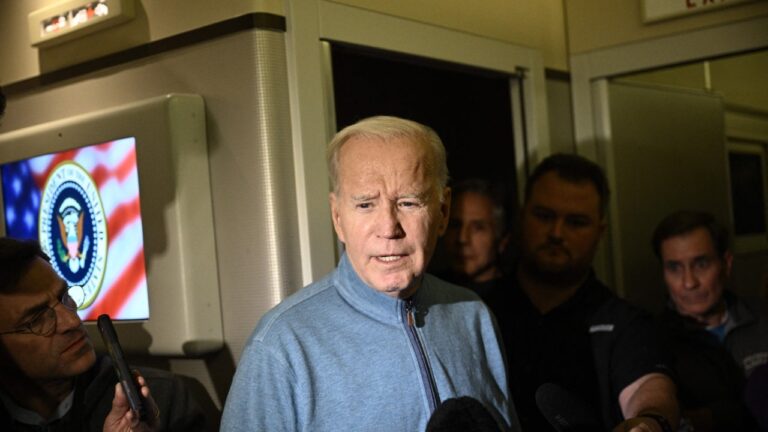 Biden met en garde Israël contre la « consommation » de rage, mais refuse d’appeler au cessez-le-feu