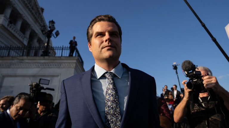 Certains collègues républicains de Matt Gaetz en ont assez de ses conneries