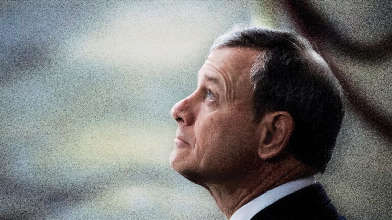John Roberts veut que tout le monde pense qu&rsquo;il dirige la Cour suprême.  Mais c&rsquo;est peut-être trop loin