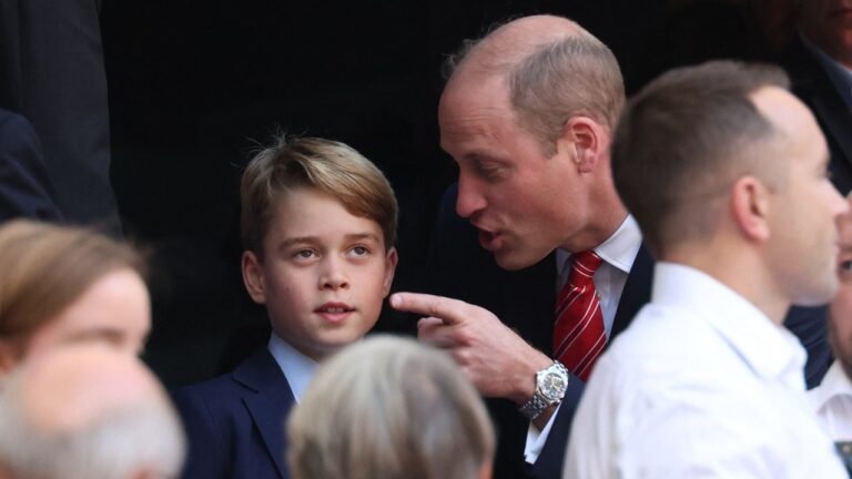Prince George « rentré dans la pizza » à la Coupe du Monde de Rugby