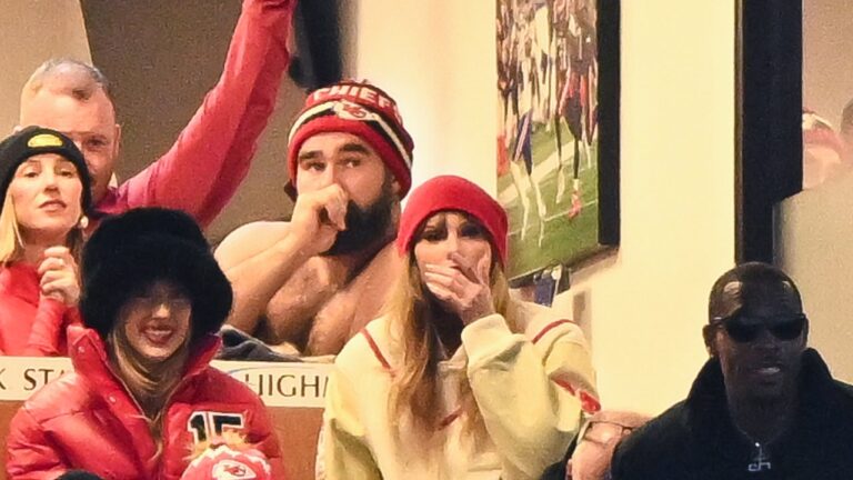 On a dit à Jason Kelce d&rsquo;adopter son « meilleur comportement » pour rencontrer Taylor Swift