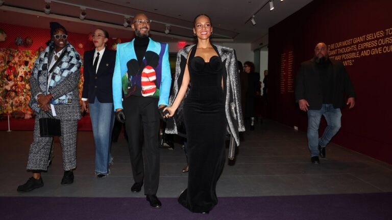 L&rsquo;ouverture de la nouvelle exposition Alicia Keys et Swizz Beatz au Brooklyn Museum était un who&rsquo;s who de l&rsquo;art noir