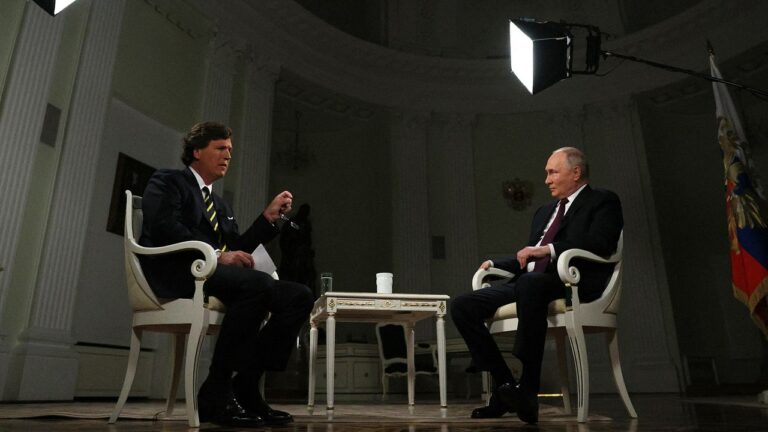 Une chose que nous avons apprise de l&rsquo;entretien servile de Tucker Carlson avec Vladimir Poutine