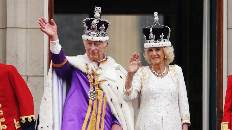 Le roi Charles revient un an après son couronnement avec un montage vidéo