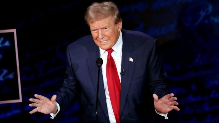 Catastrophe ? Quelle catastrophe ? Dans le monde de Trump, le débat a été une victoire