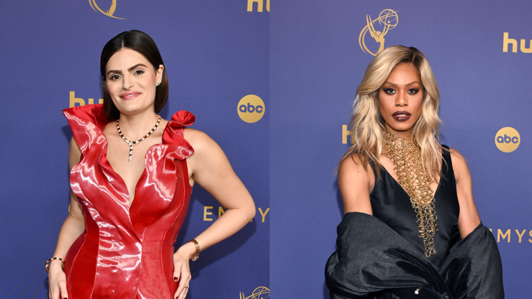 Laverne Cox et Nava Mau ont partagé une étreinte émotionnelle sur le tapis rouge des Emmy Awards 2024