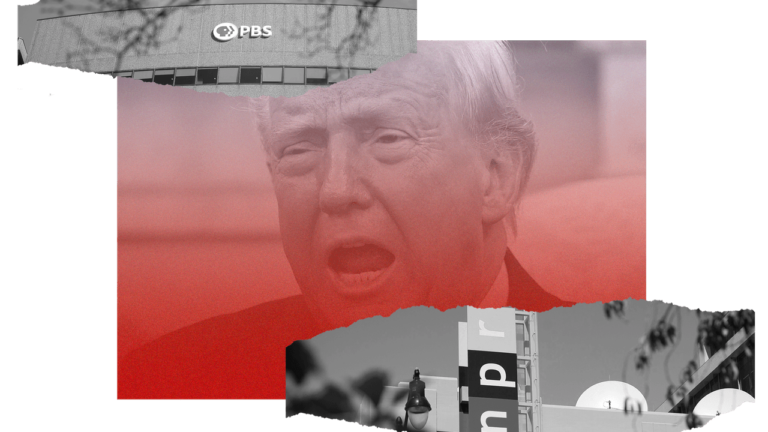 L'ancien chef du NPR dit que les médias publics auraient pu mieux se préparer à un éviscération de Trump