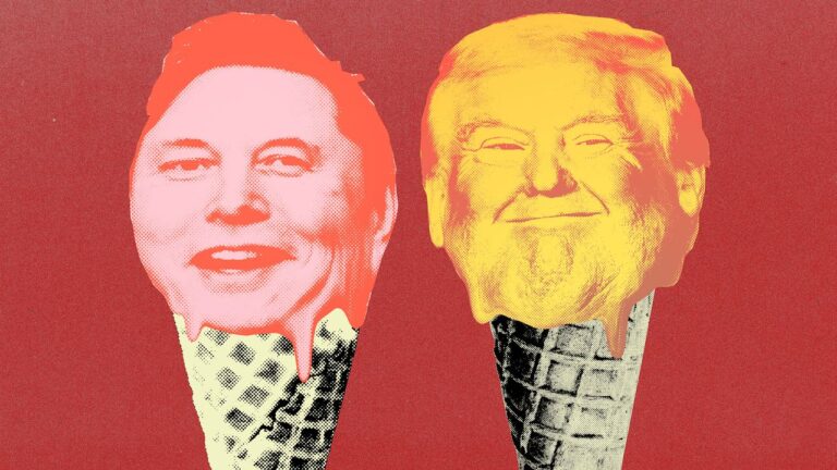 Les jours de pyjama d'Elon Musk d'Elon Musk, avec des ragots et des glaces avec Trump, sont terminés