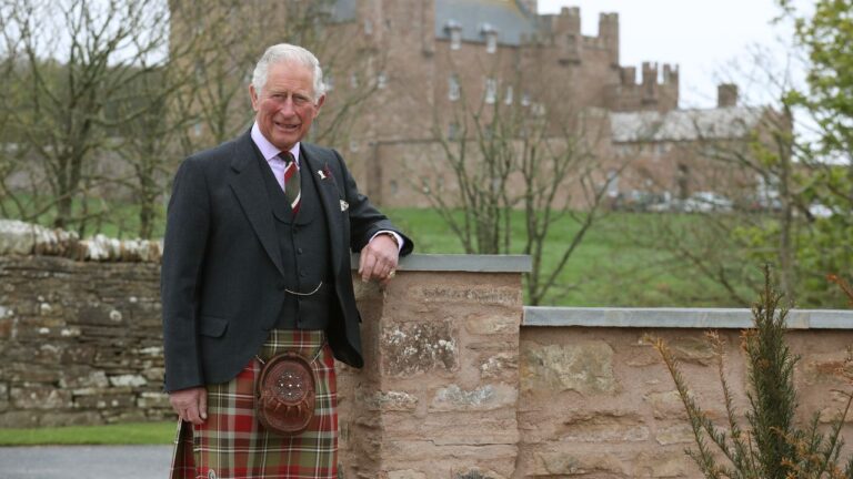 À l'intérieur du château de Mey, le roi écossais du roi Charles a hérité de sa grand-mère