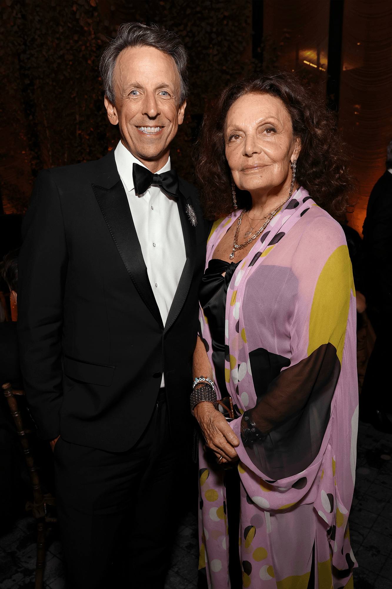 Diane von Fursternberg Seth Meyers