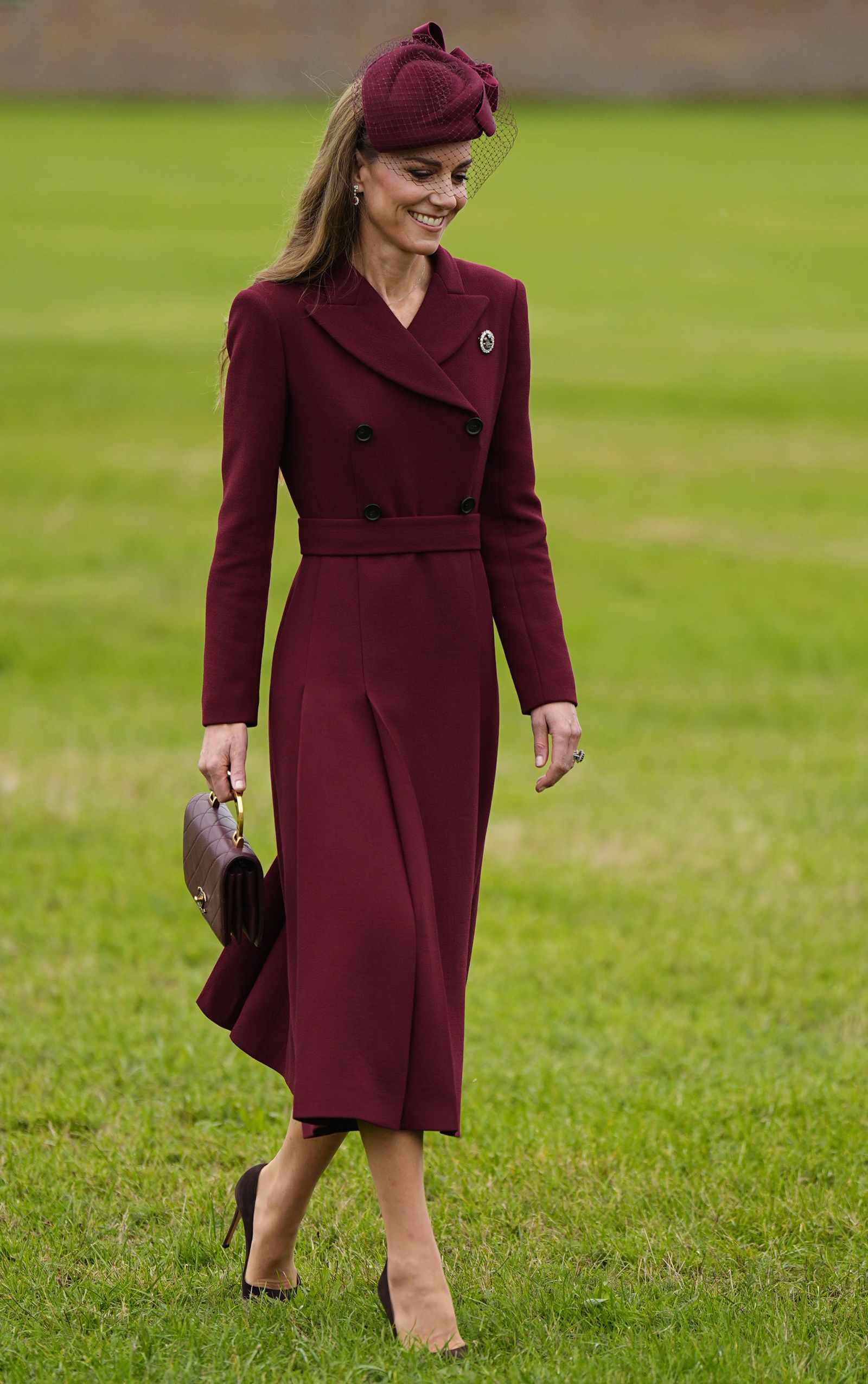 Catherine Princess of Wales lors de l'arrivée du président américain Donald Trump et de la première dame Melania Trump pour un État ...