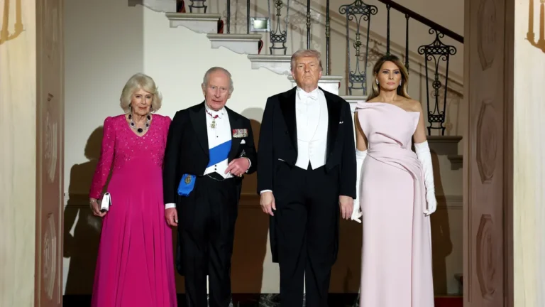 La robe Trump Dior de Melania, une liste d&rsquo;invités de la Silicon Valley et une semelle Dover : tous les détails du dîner d&rsquo;État de Trump