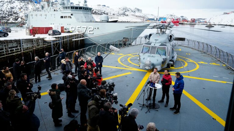 Sur le terrain au Groenland pour le début du déchaînement de Trump à travers le monde