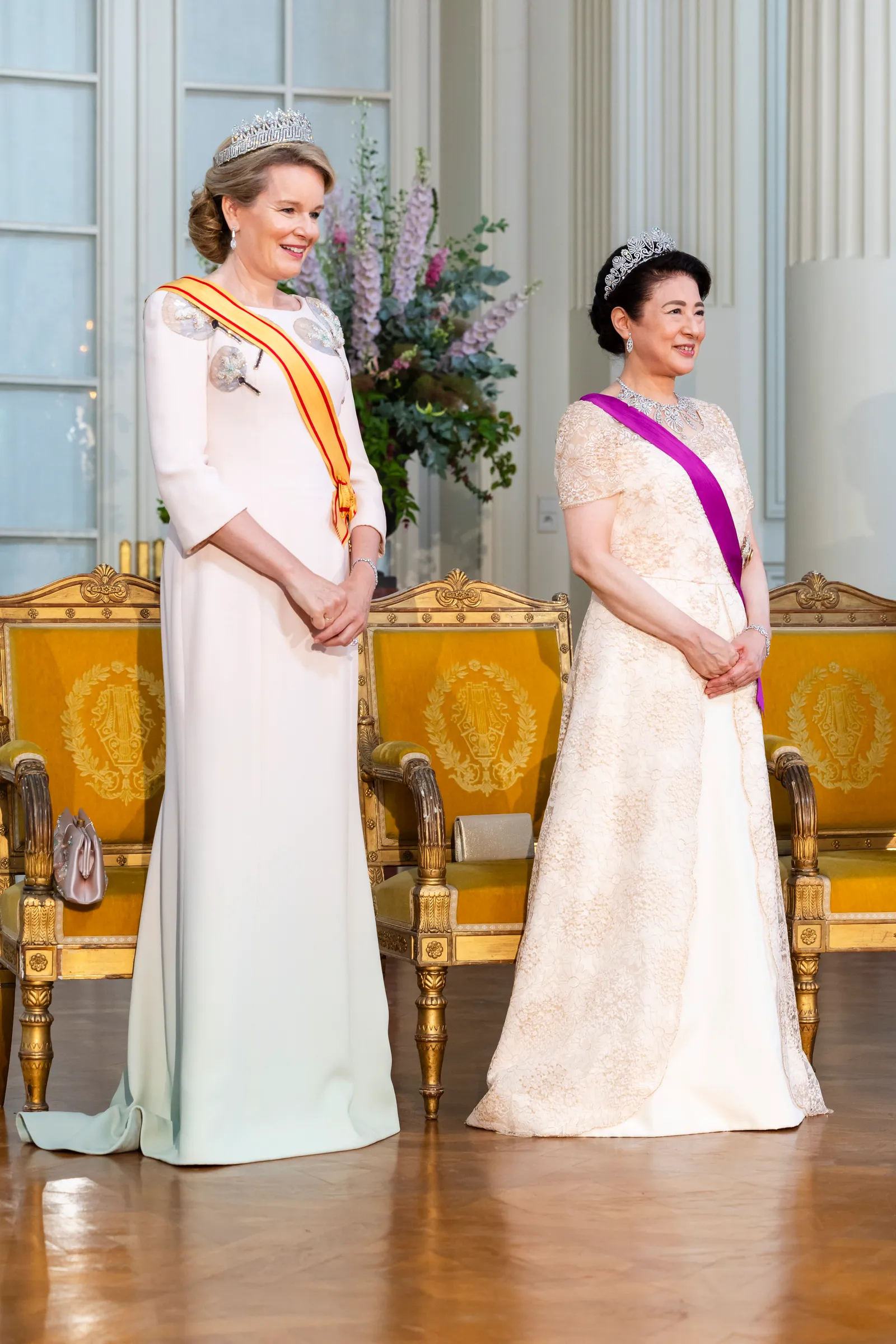 Matilde de Belgique et Masako du Japon