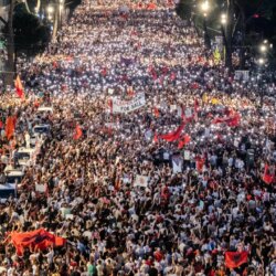 En Albanie, des manifestants se rassemblent contre un complexe de luxe de plusieurs milliards de dollars soutenu par Jared Kushner