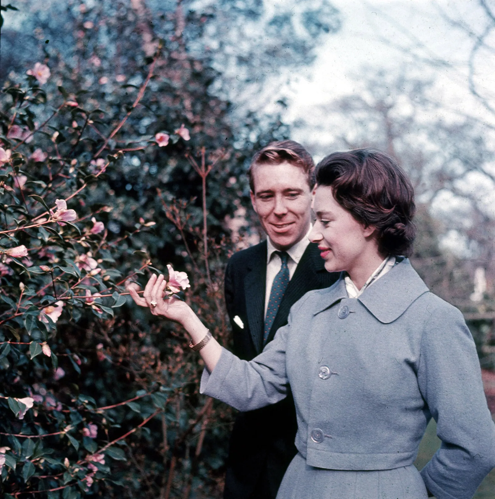 La princesse Margaret et Antony ArmstrongJones en 1960.
