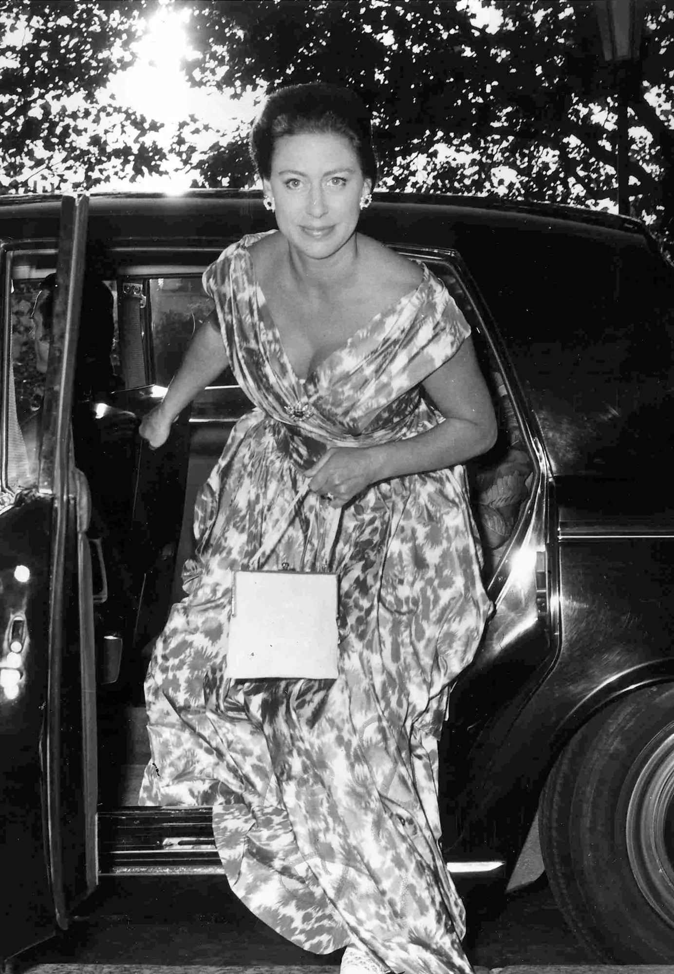 La princesse Margaret au Theatre on the Green Richmond en juillet 1971.