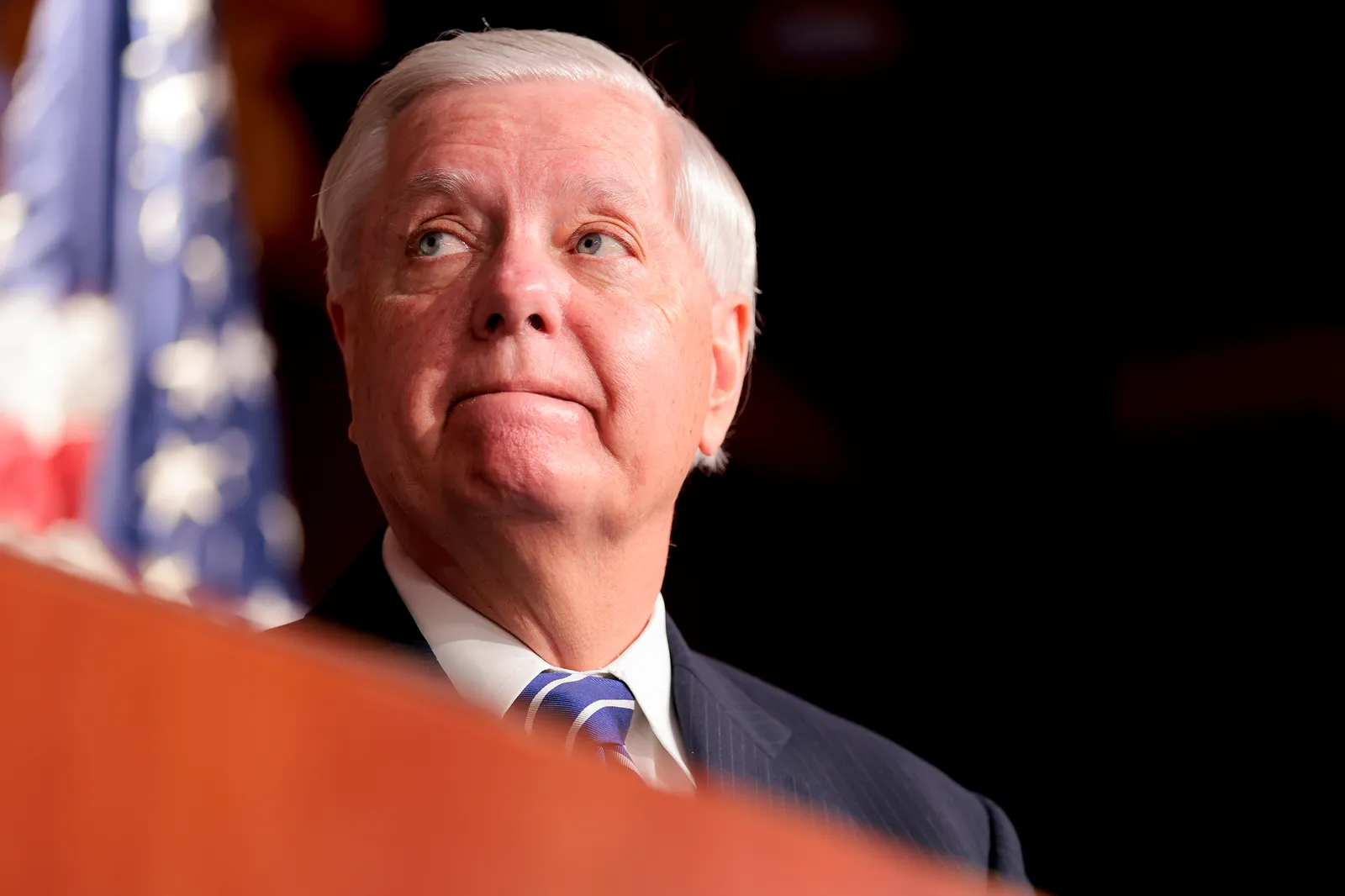 La sénatrice américaine Lindsey Graham le 27 avril 2026 à Washington DC.