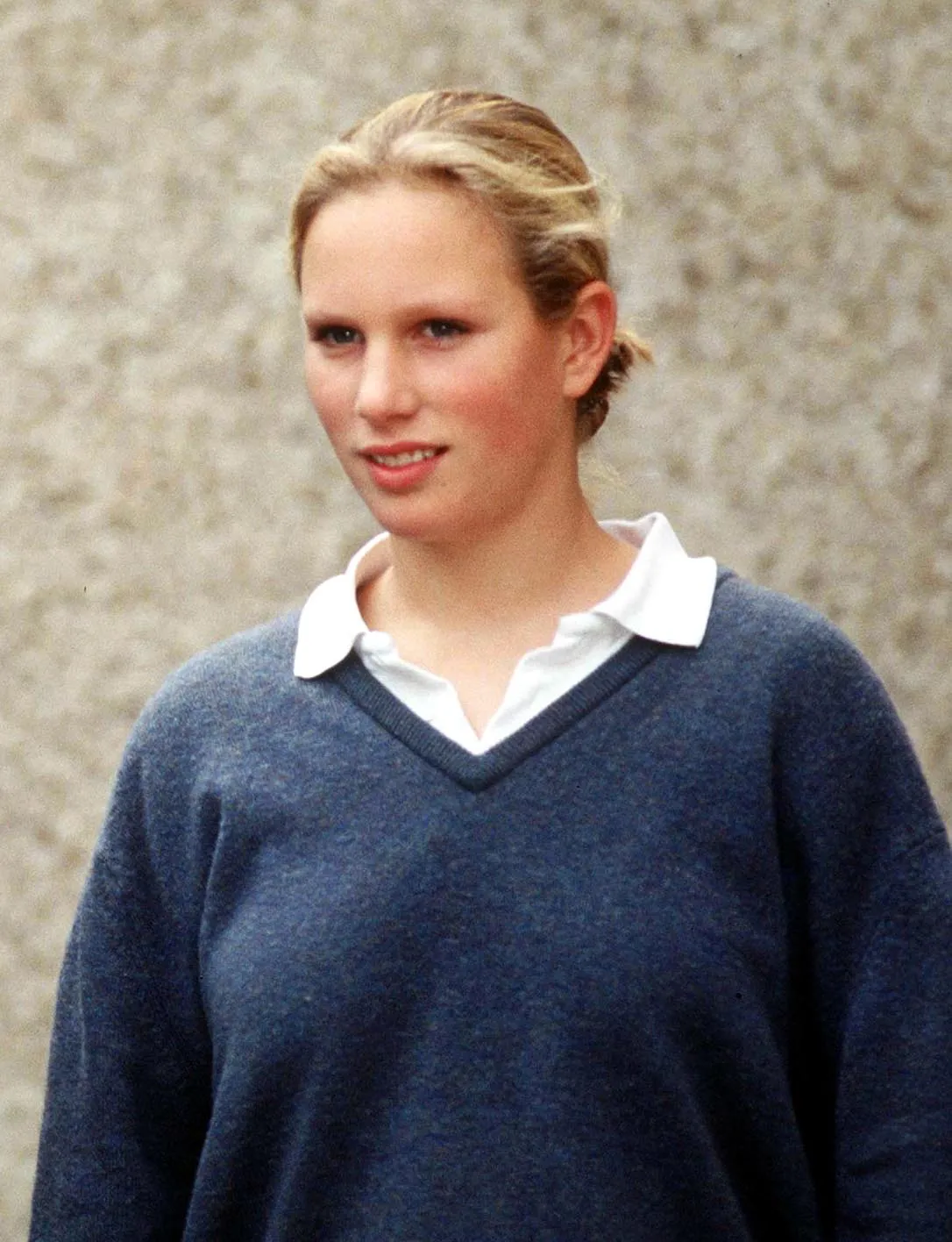 L'image peut contenir Zara Tindall Cheveux blonds Personne Partie du corps Visage Tête Cou Photographie et portrait