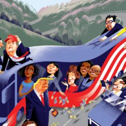 Une élection en ligne étrange, sauvage, vitale, méchante et troublante
